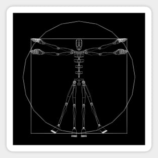 Vitruvian Biped Magnet